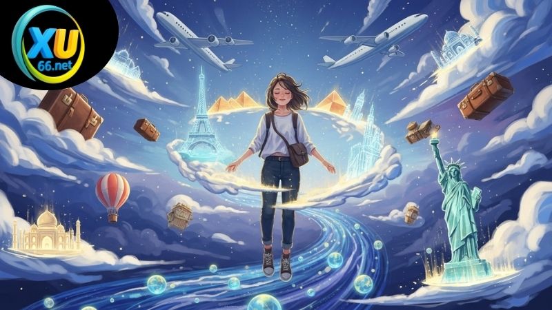 giải mã giấc mơ thấy đi du lịch